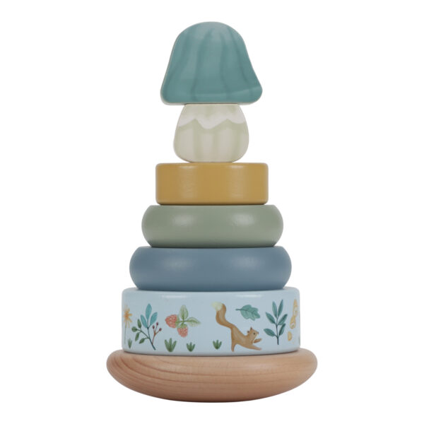 Rocking ring stacker wood - Forest Friends FSC